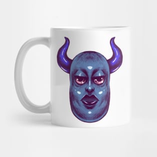 Blue devil Mug